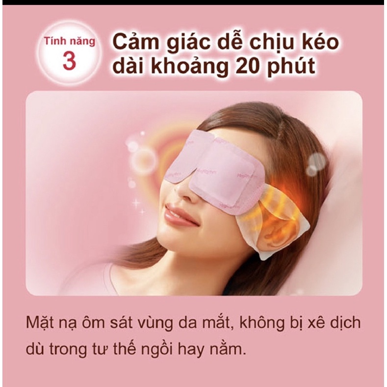 Mặt Nạ Xông Hơi Mắt MegRhythm 5 miếng