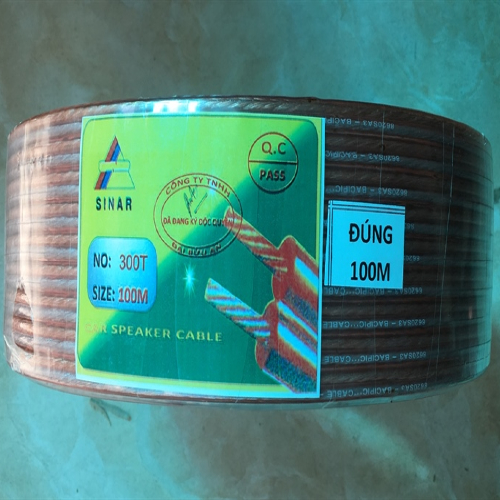 Dây loa núi đủ size - cuộn 100m