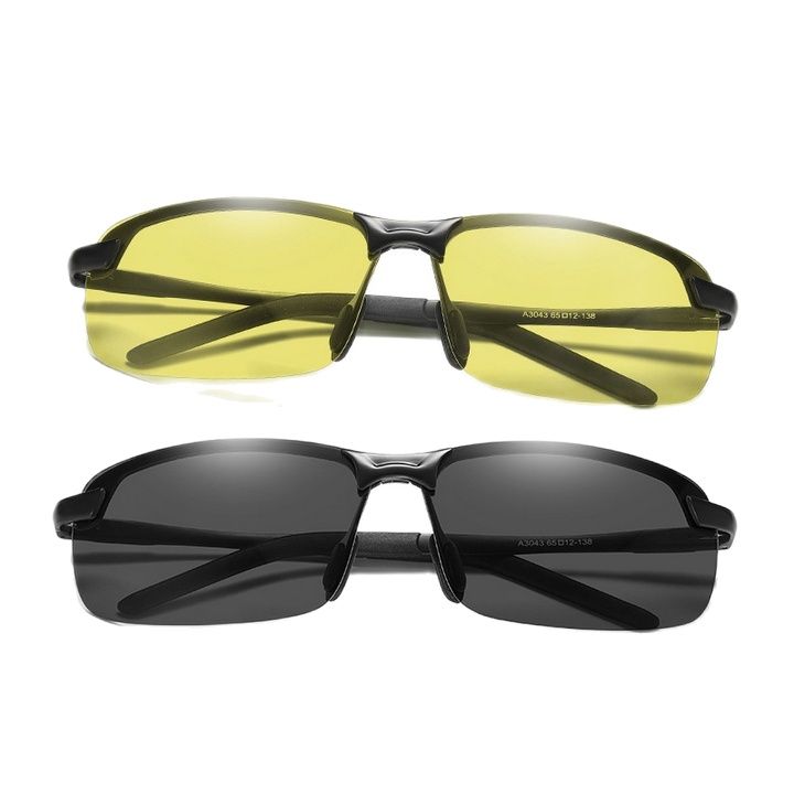 🕶️ Kính Mát Đổi Màu Nam Nữ AVIATOR 8003 – Gọng Nhôm Magiê Siêu Nhẹ, Tròng Polarized Chống Lóa & UV400