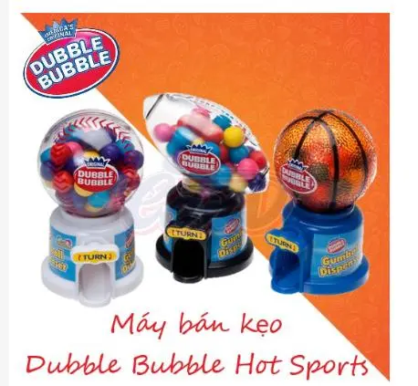 Máy bán kẹo Gumball Dubble Bubble