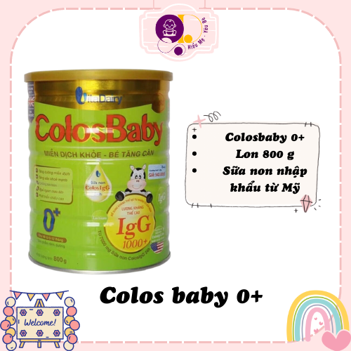 Sữa Colosbaby Gold 0+, 1+, 2+ 800g ( Date mới nhất )