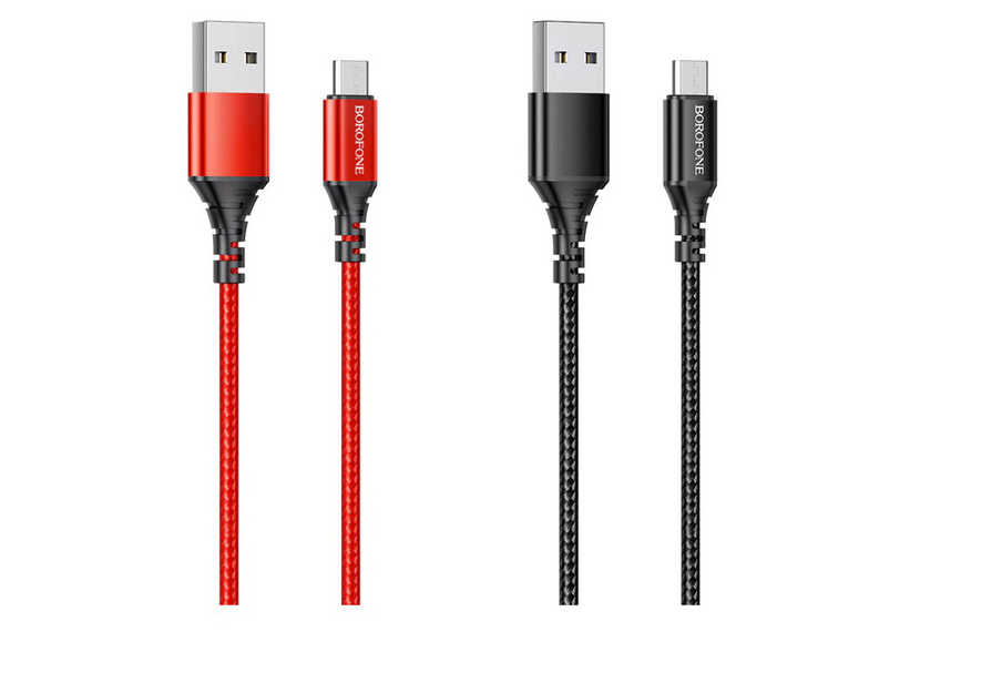 Cáp sạc nhanh dây dù borofone BX54 Micro Usb 2.4A