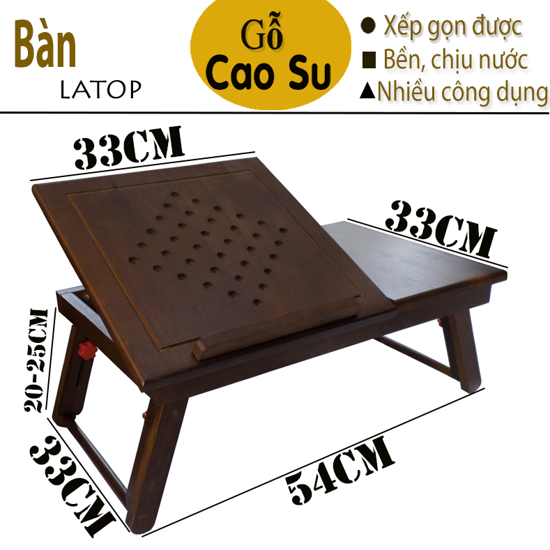 [HCM]Bàn để laptop bằng gỗ (Tự nhiên)