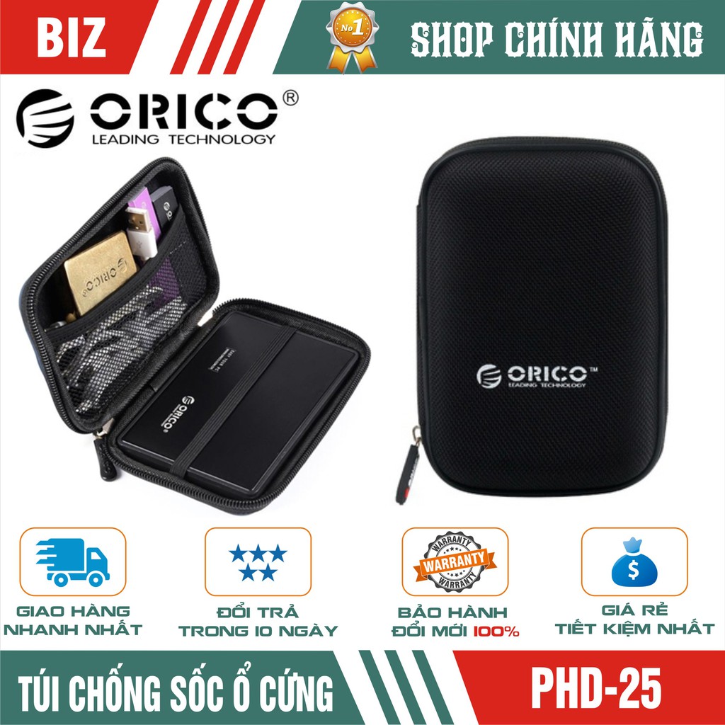 Túi đựng ổ cứng HddSsd 2.5" Orico Phd25