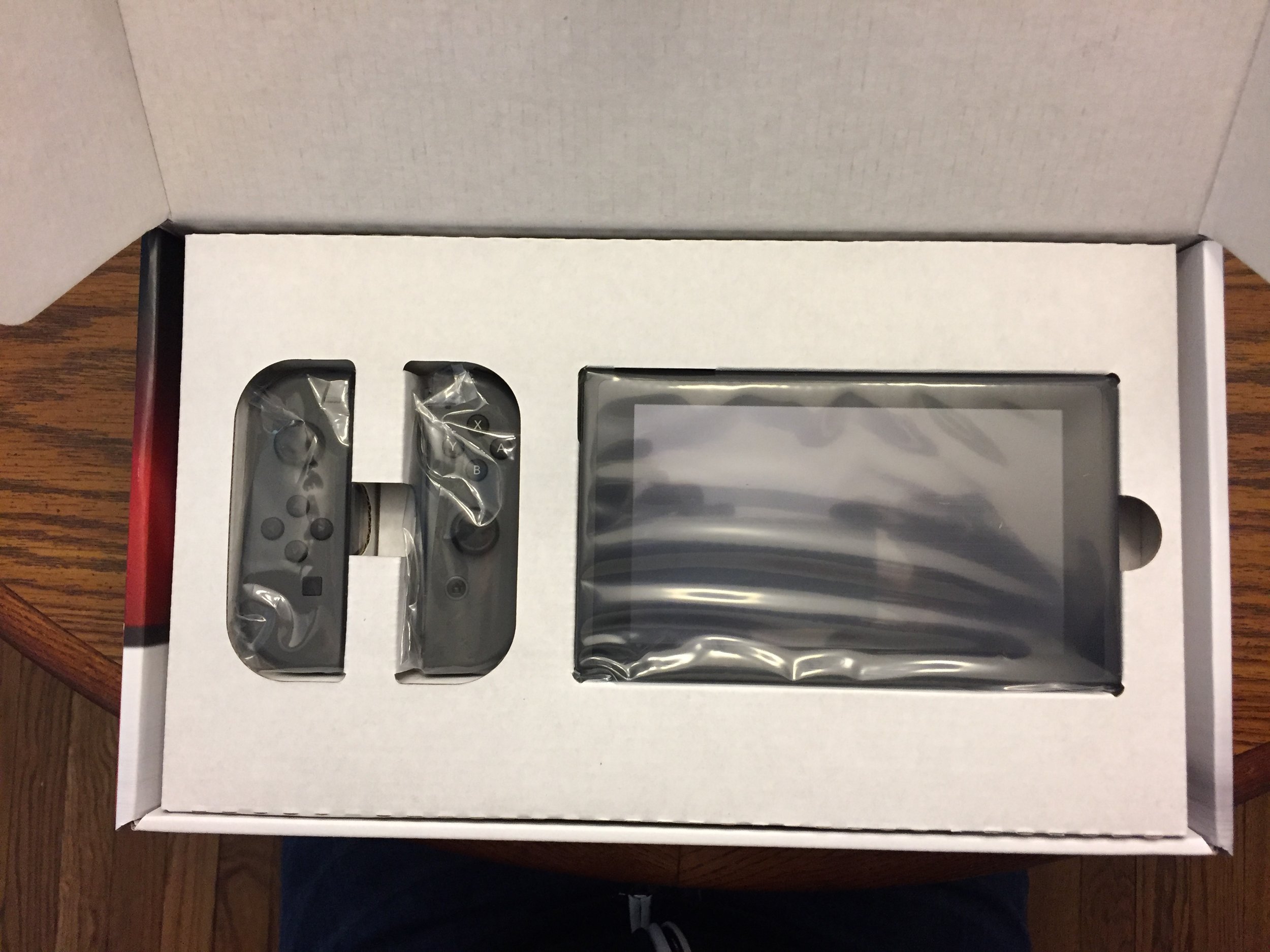 Nintendo Switch V2 Gray 99% fullbox  LIKENEW (2ND)