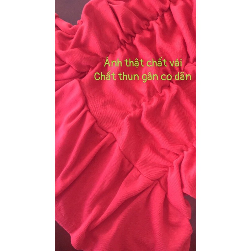 [HCM] [Shop Bigsize NỮ 60kg-90KG] Áo Kiểu Bigsize mặc Tết màu đỏ/ vàng/ trắng/ đen (3 Size: L-Xl-Xxl)