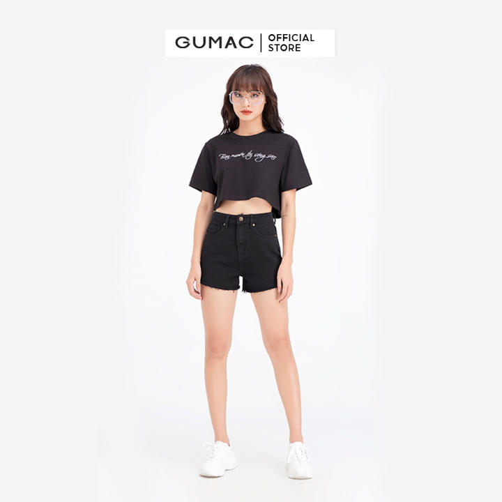 Áo croptop nữ thêu chữ GUMAC ATB651 – Gumac , SKU-1324623748_VNAMZ-5301283574 – lazada.vn🛒Top1Shop🛒🛍🛒