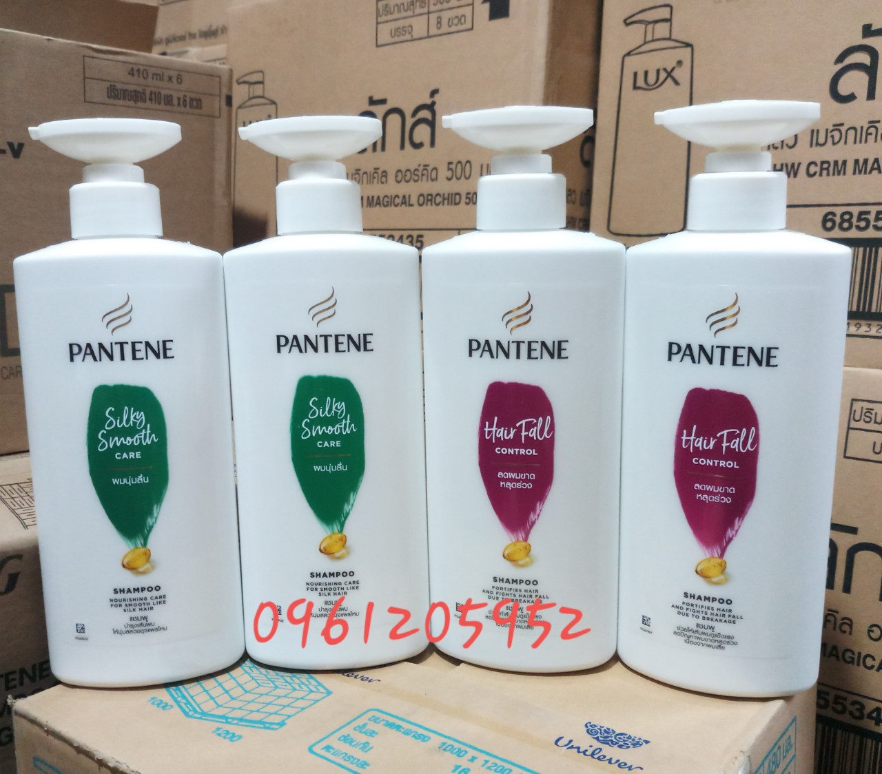 Dầu gội và dầu xả Pantene Thái lan 410ml