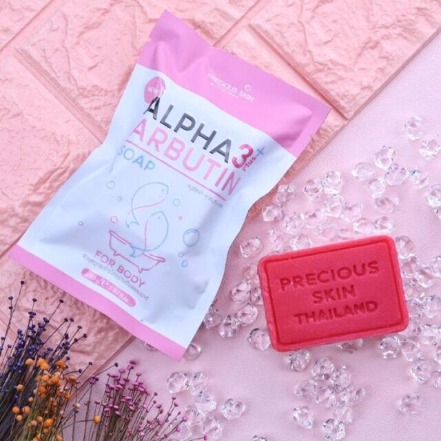 Xà phòng tắm trắng da ALPHA ARBUTIN vv