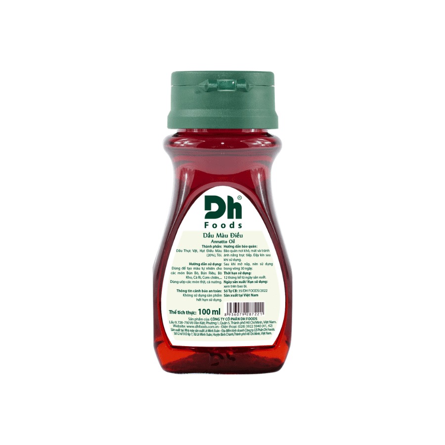 Dh Foods Dầu Màu Điều 90ml