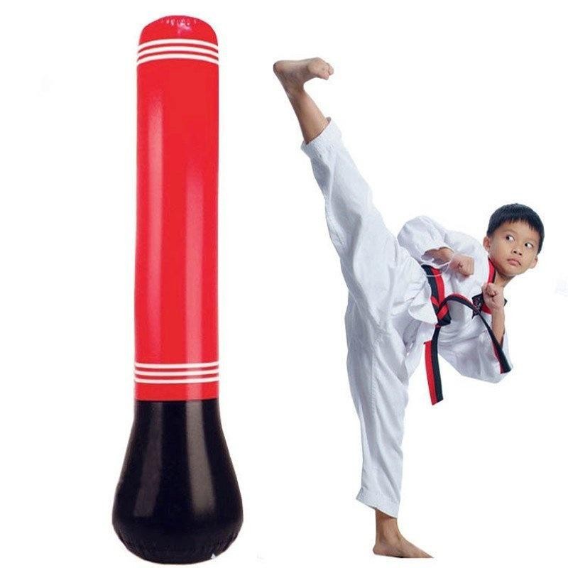 Trụ bao cát đấm bốc bao cát boxing lật đật võ thuật tự đứng lật đật - Phiên bản tối ưu dành cho dân chuyên, phòng tập cao cấp, võ đường