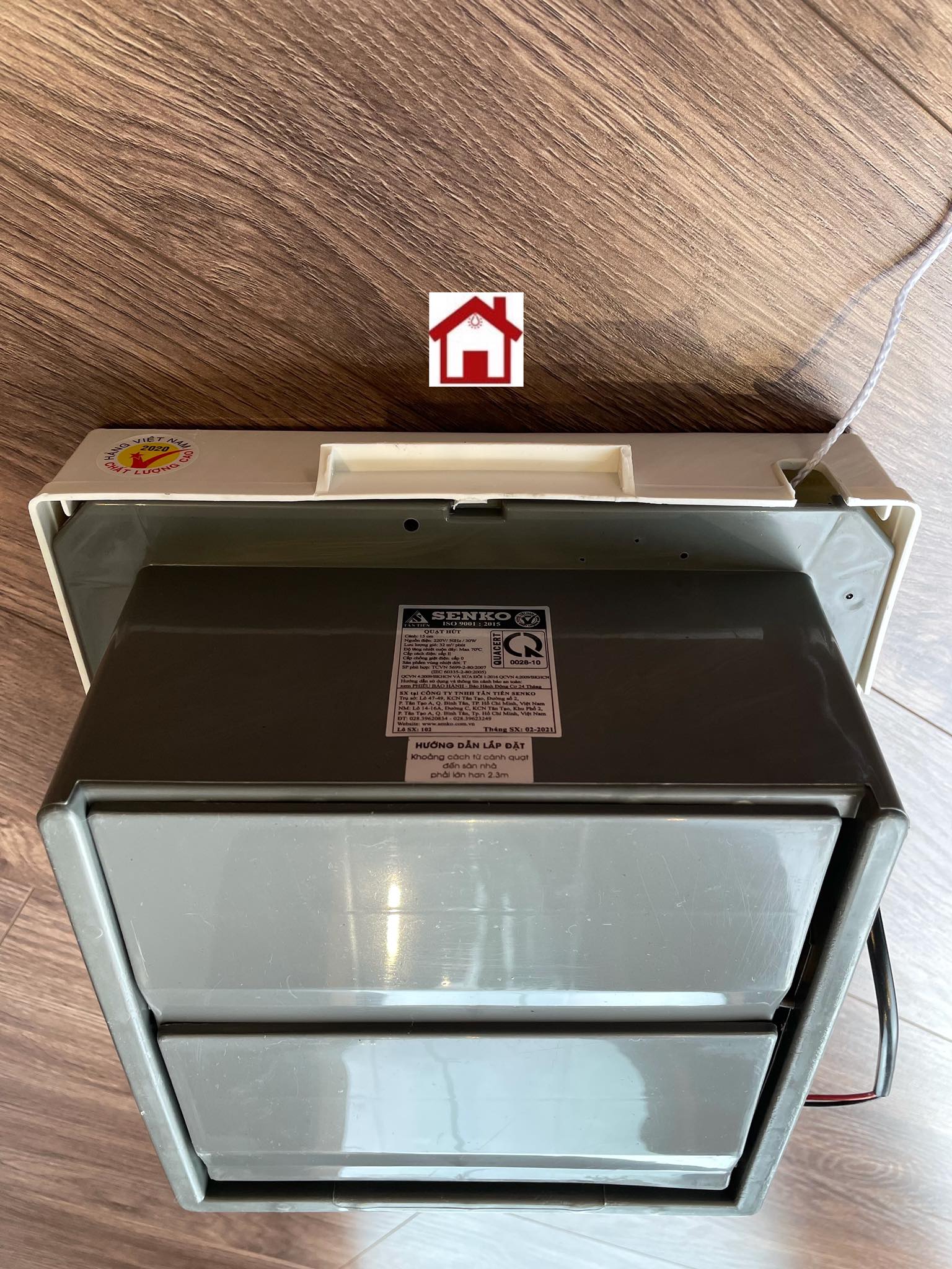 Quạt hút thông gió Senko H150 30W