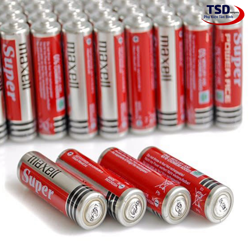 Vỉ 4 Viên Pin Tiểu Maxell AA Chính Hãng
