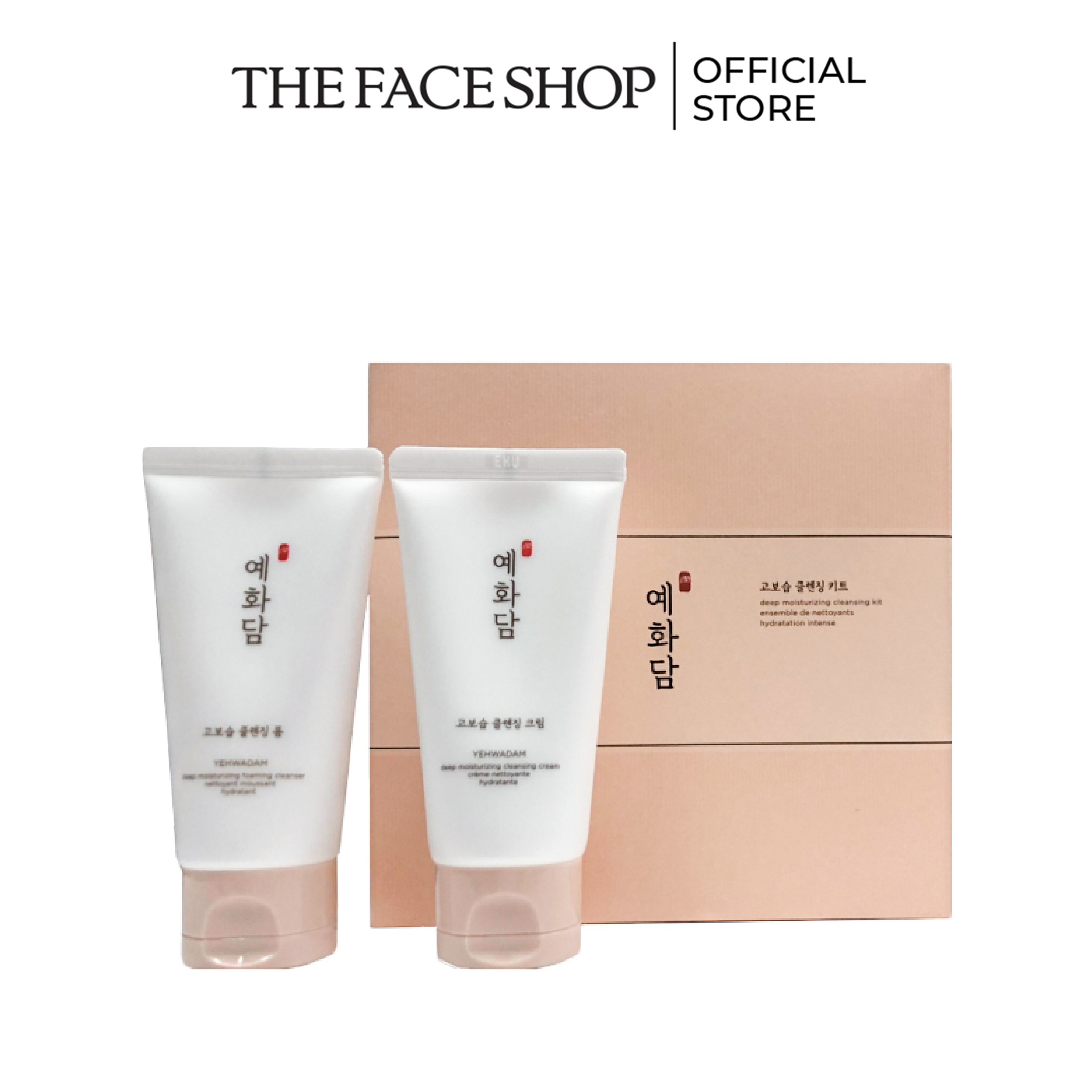 [HÀNG TẶNG KHÔNG BÁN] Bộ Sản Phẩm Làm Sạch Sâu TheFaceShop Yehwadam Deep Moisturizing Cleansing Kit