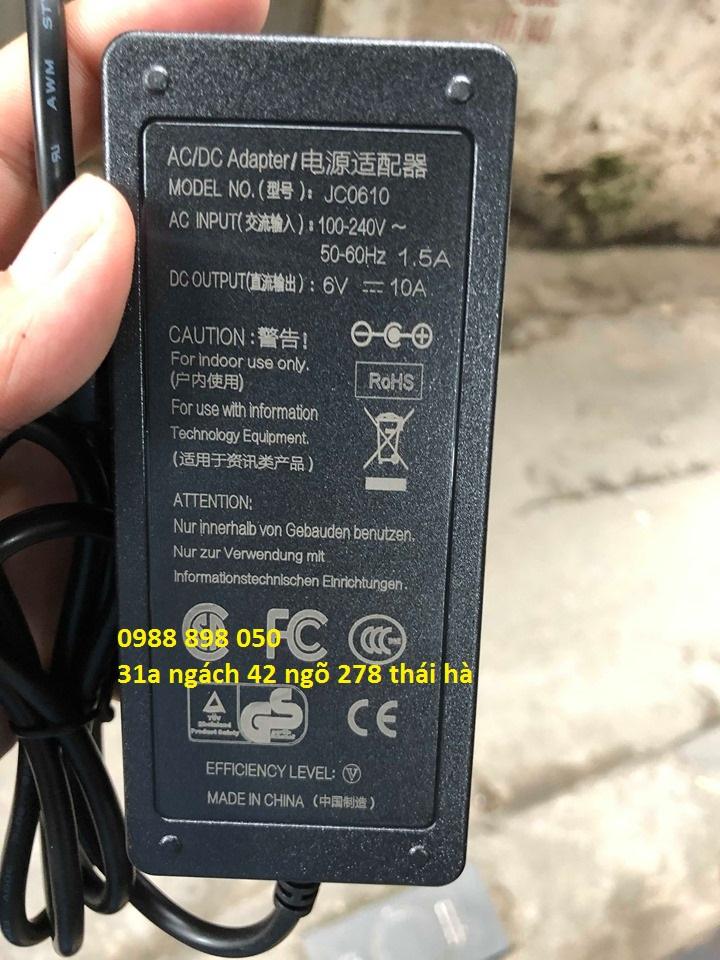 bộ nguồn 6v 10a loại tốt