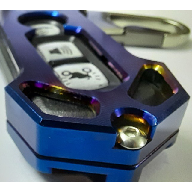 Ốp chìa khóa Smartkey CNC 3 nút, cá tính, đủ màu