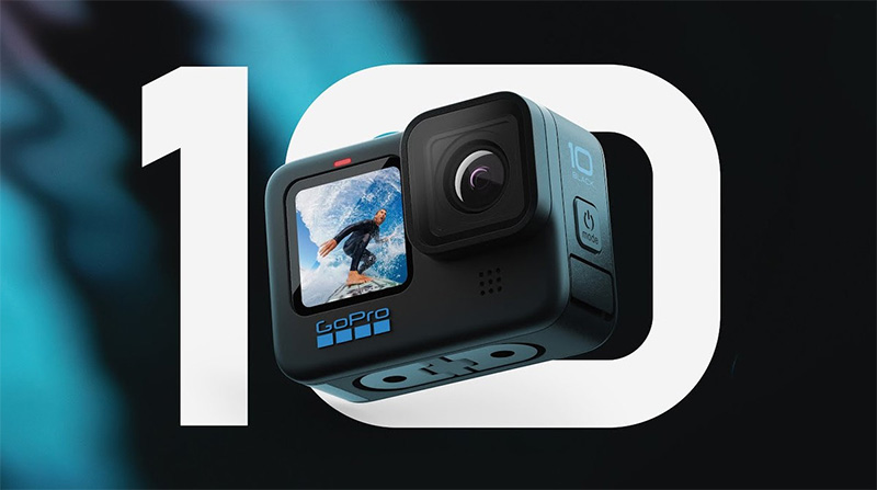 Camera hành trình Gopro Hero 10 Black - Camera thể thao chống rung HyperSmooth 4.0 hỗ trợ quay video độ phân giải 5K