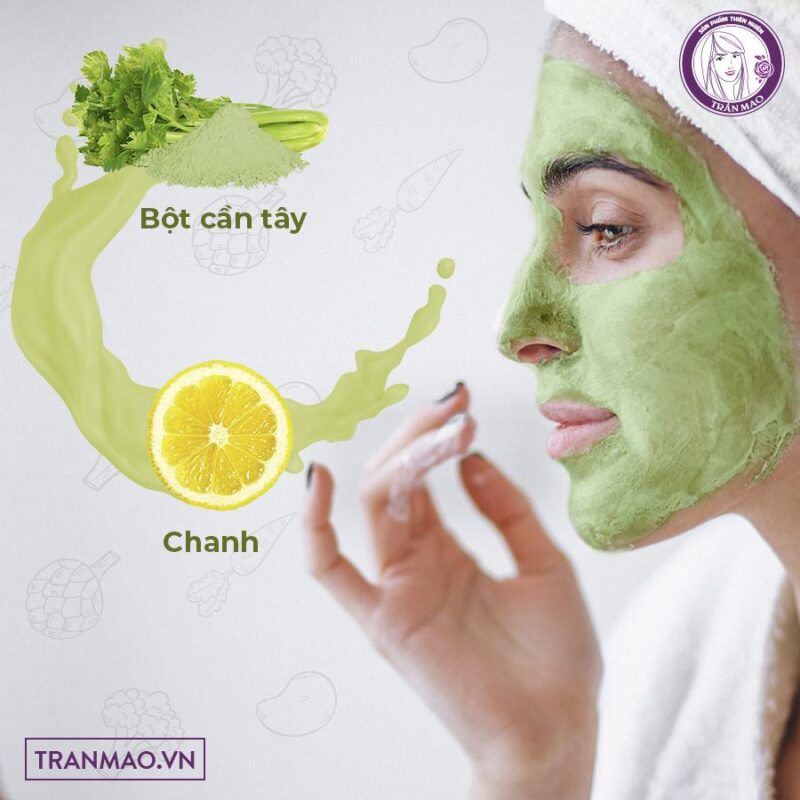 Bột cần tây nguyên chất handmlde -dưỡng da NTRL