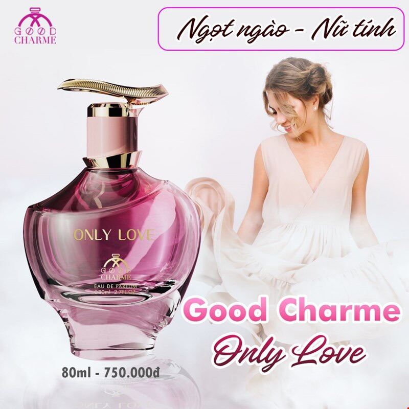 Nước hoa Goodcharmee Only love 80ml
