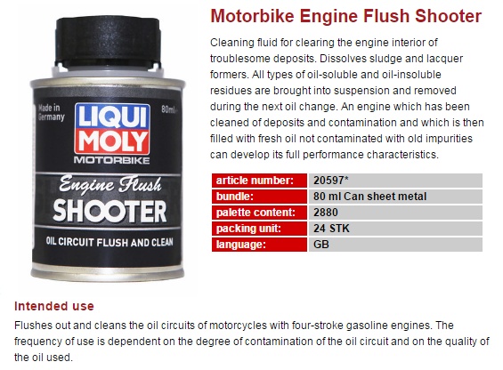 [HCM]SÚC RỬA ĐỘNG CƠ LIQUI MOLY ENGINE FLUSH SHOOTER 80 ML