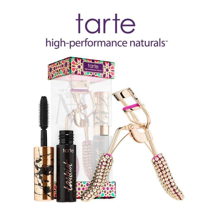 Set Kẹp mi và chuốt mi Tarte Eye Essentials.