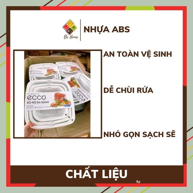 Bộ rổ đa năng 6 món ECCO