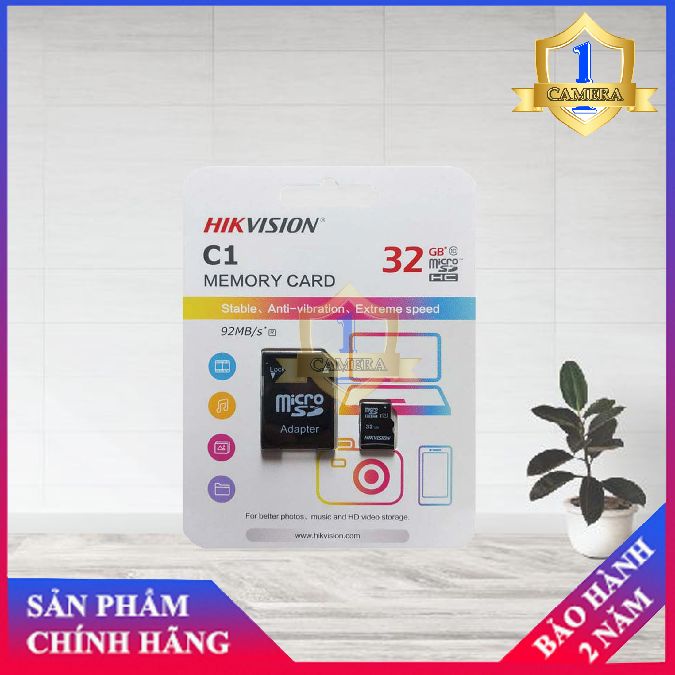 [HCM]Thẻ Nhớ Micro SD 32GB Cho Camera HIKVISION và EZVIZ