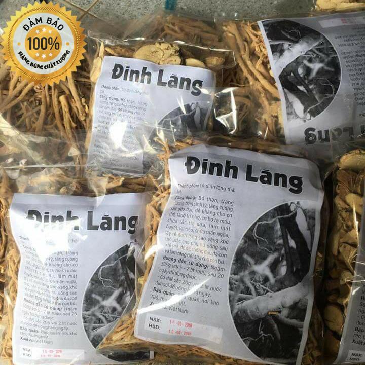 [HCM]Củ đinh lăng NẾP khô ( gói 1kg)