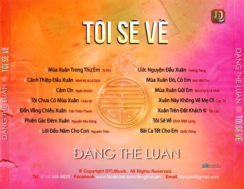 [MDCD] Bộ 3 Đĩa CD Đặng Thế Luân