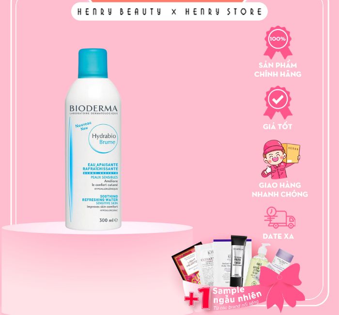 Xịt khoáng Bioderma Hydrabio Brume 300ml