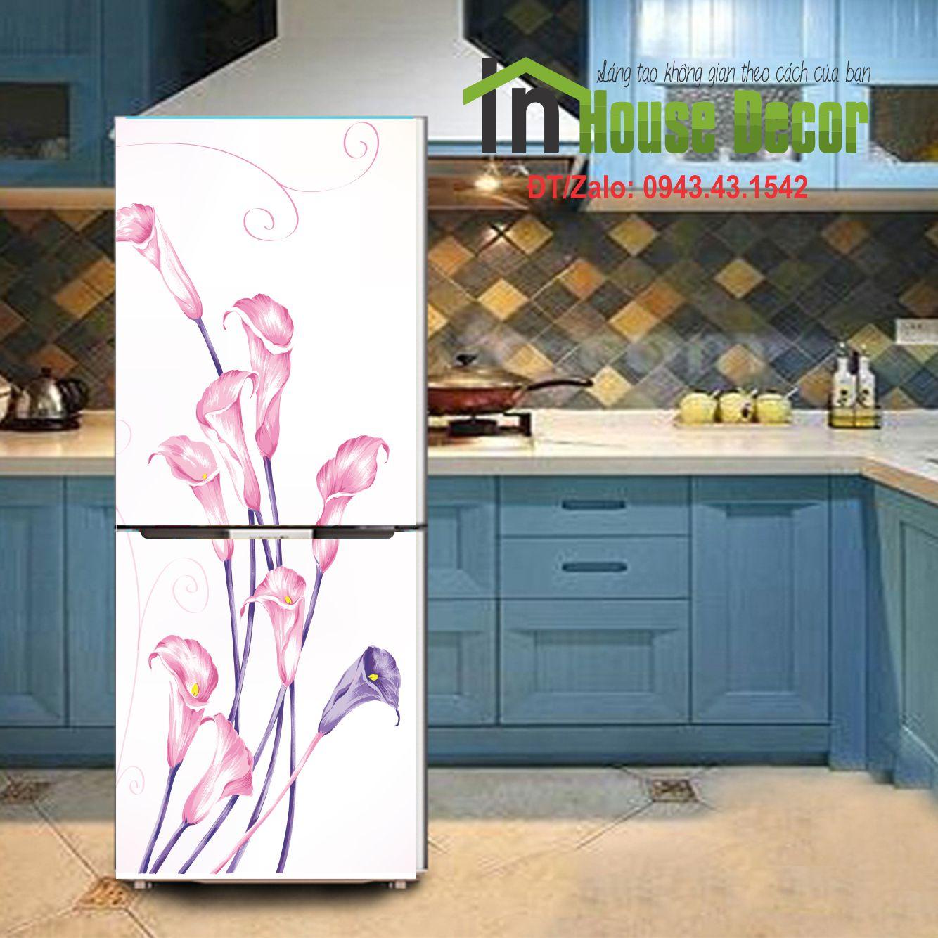 Tranh dán tủ lạnh máy giặt kệ tường tủ quần áo, decal dán, giấy dán, trang trí nội thất, giấy dán nội thất, trang trí nhà cửa