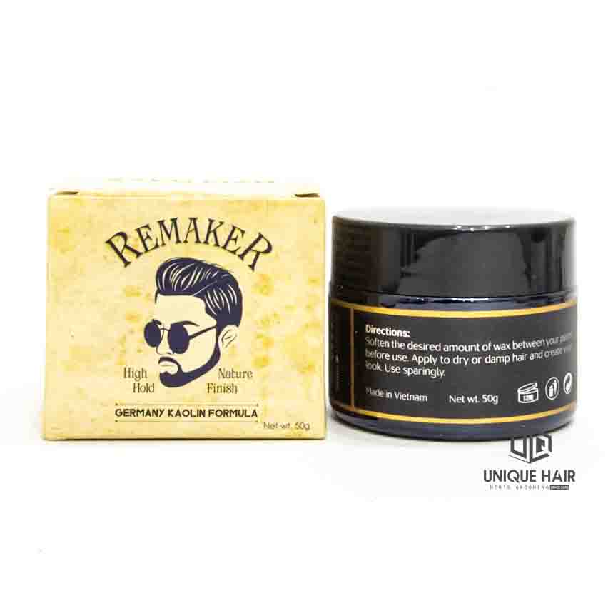 [Chính hãng] Sáp Vuốt Tóc Remaker 50gr + Tặng lược Chabao