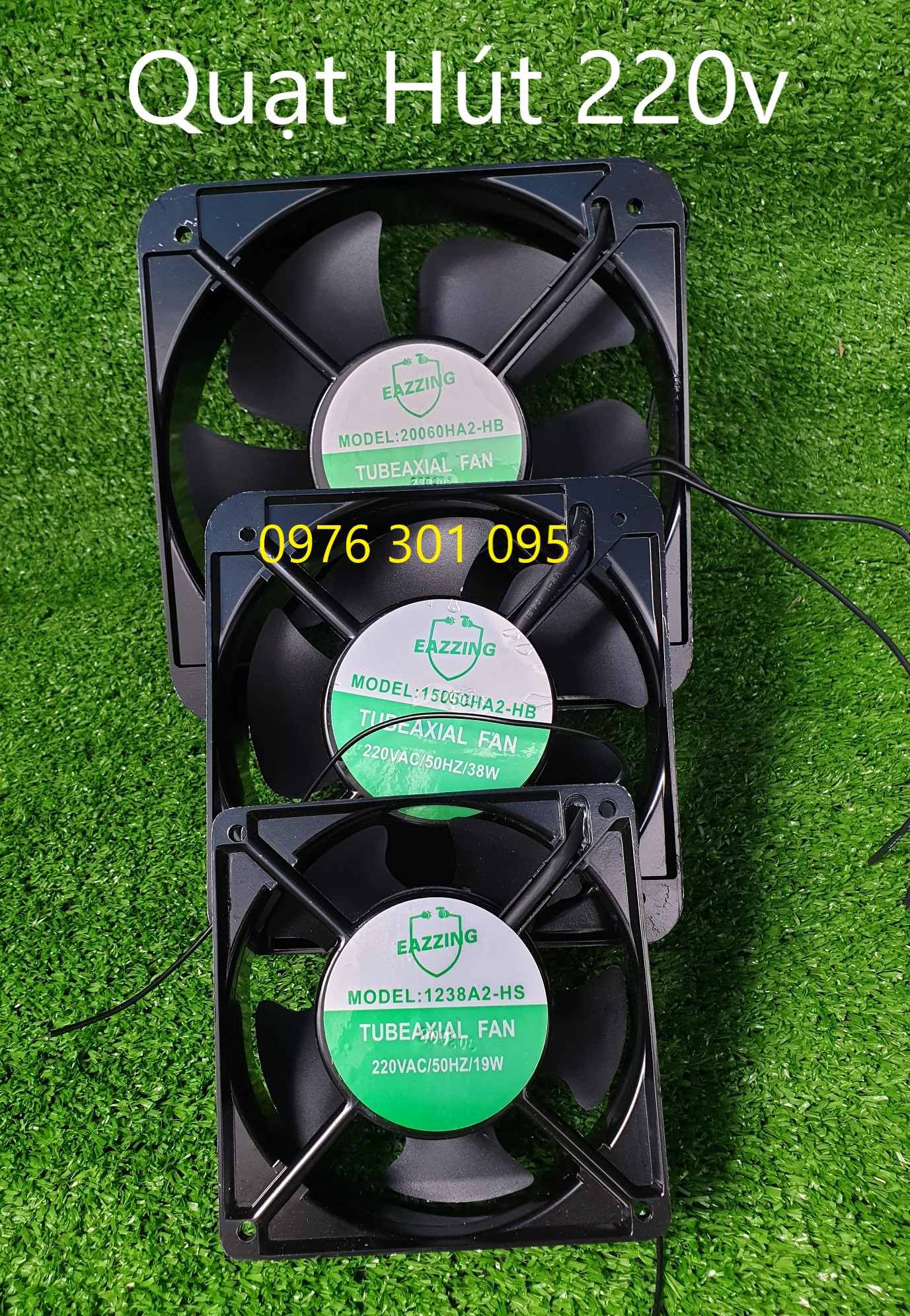 Quạt Hút Gió - Tản Nhiệt 220V ( 20Cm X 20Cm ), bảo hành 06 tháng - Đèn Led Thiên Vân