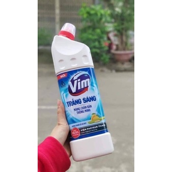Gel tẩy rửa Vim trắng sáng 425ml