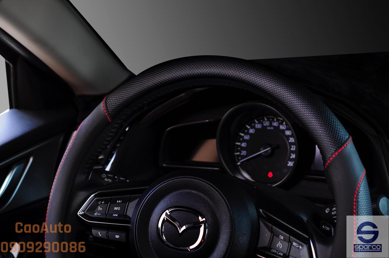 Bọc vô lăng Sparco 1113BK