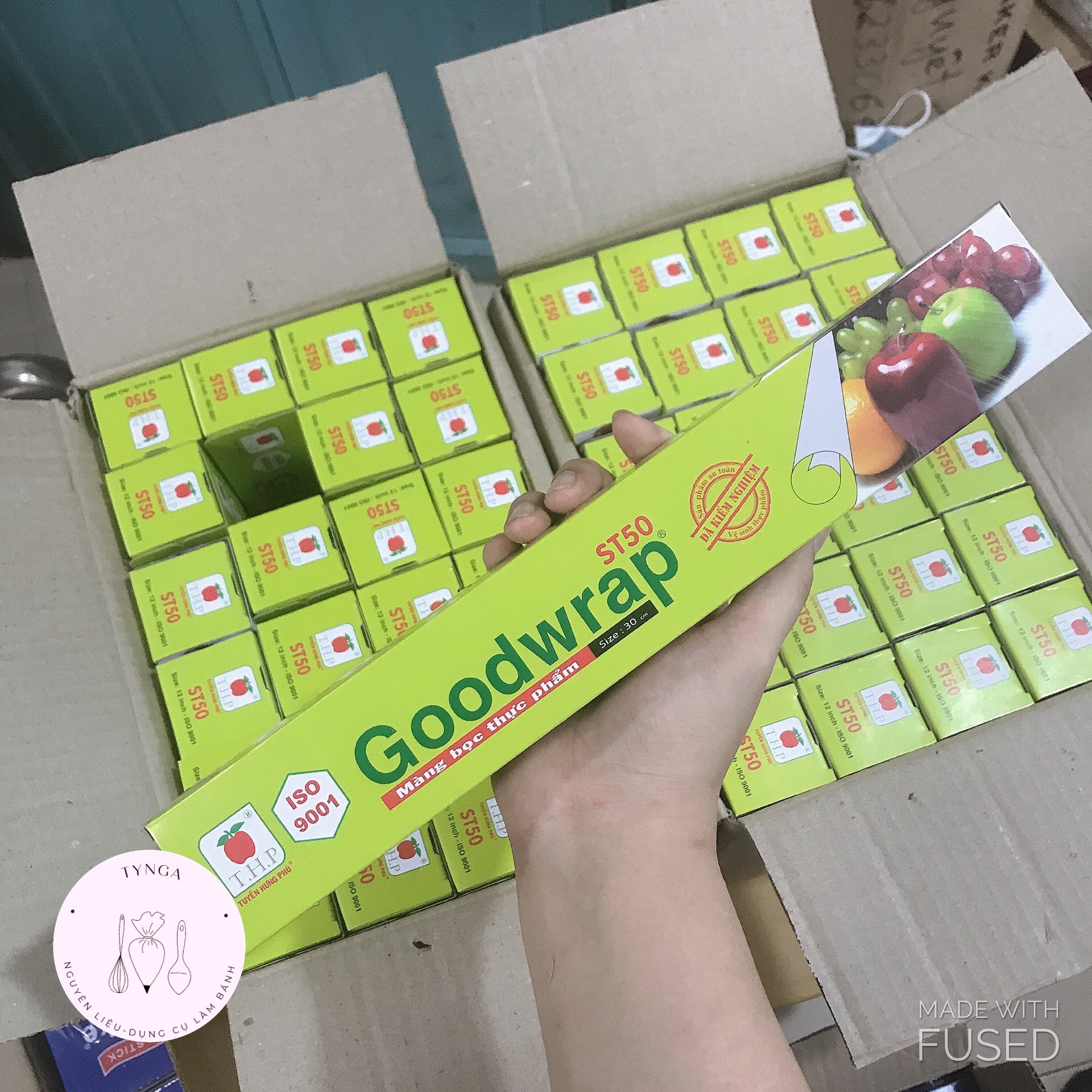 Wrap Màngg Bọc Thực Phẩm GoodWrap THP ST50 30cmx10m