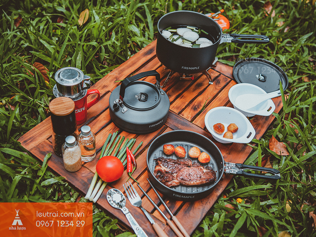 Bộ nồi dã ngoại Fire Maple Feast 2