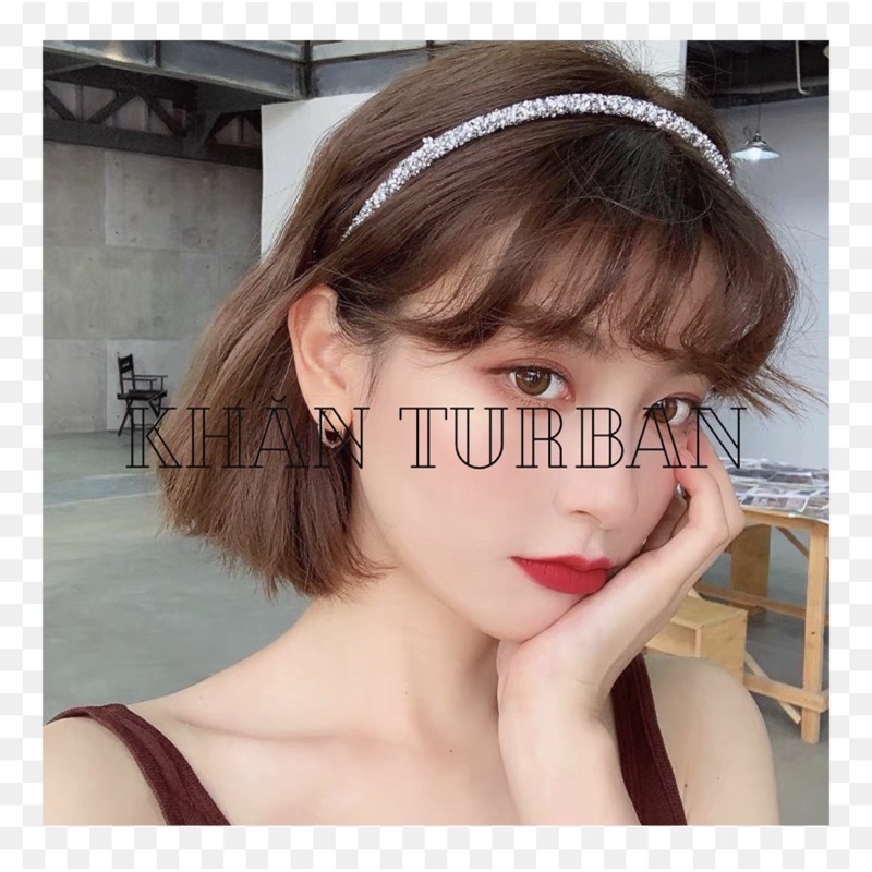 Cài tóc đính đá phong cách hàn quốc _ Khanturban.vn