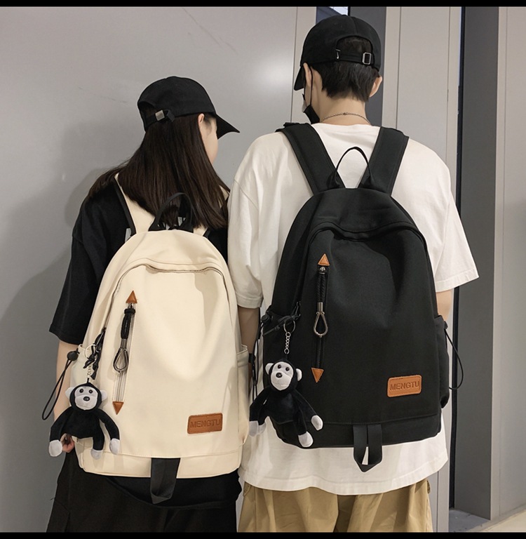 Balo đi học nam nữ Canvas chống thấm MENGTU24