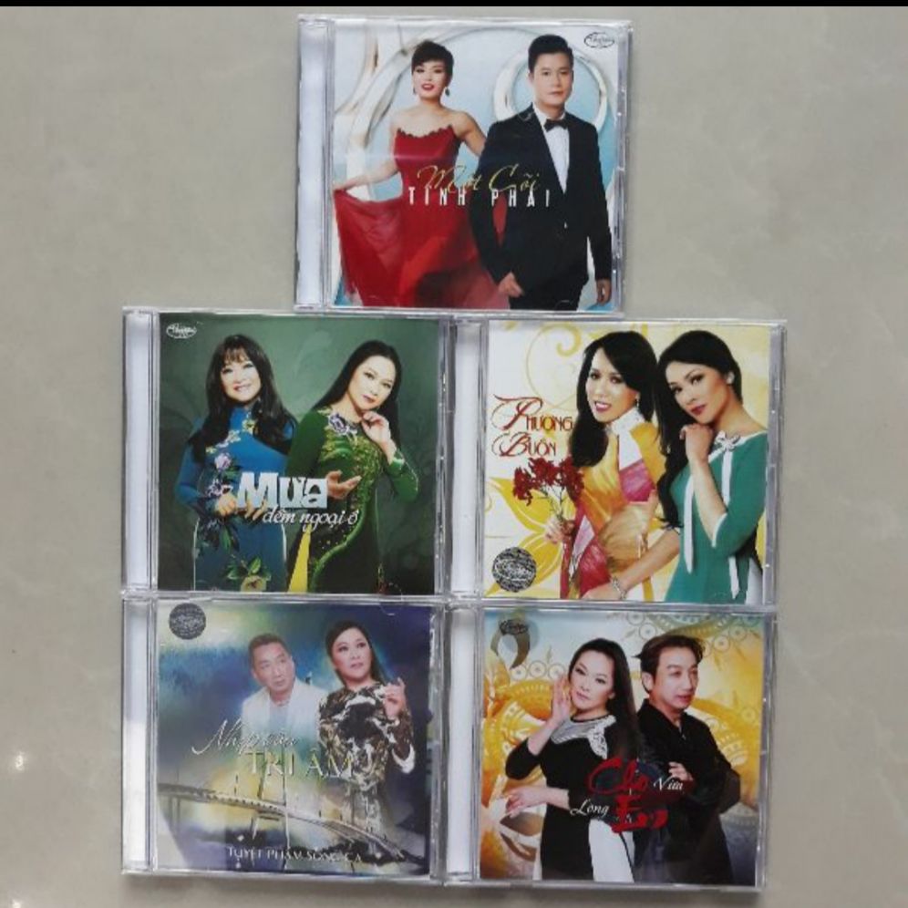 Bộ 5 đĩa cd Thúy Nga 2 Mitsu phono