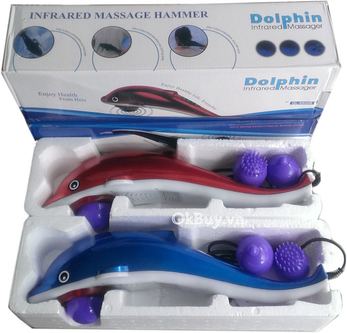 Máy Massage Hình Cá Heo Loại Lớn