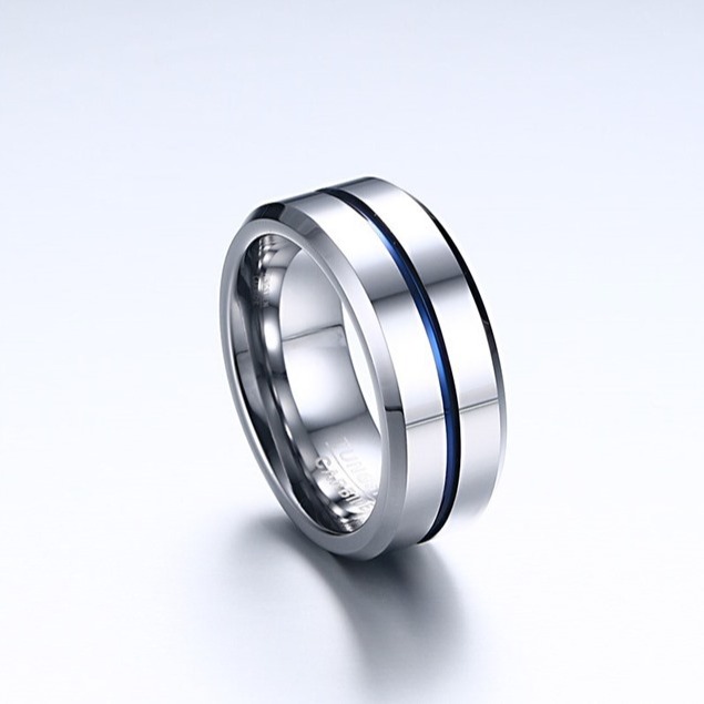 Nhẫn Tungsten Carbide Bạc