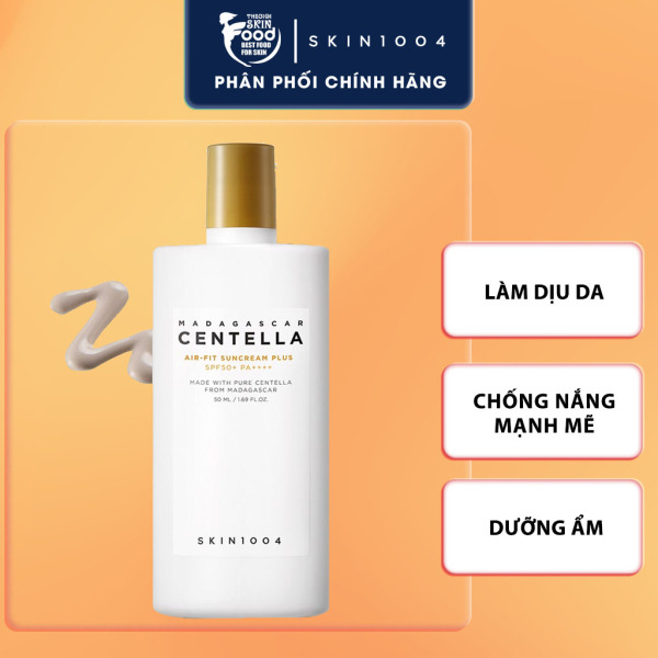 [New] Kem Chống Nắng Dành Cho Da Nhạy Cảm Skin1004 Madagascar Centella Air-Fit Suncream Plus SPF50+ PA++++ 50ml