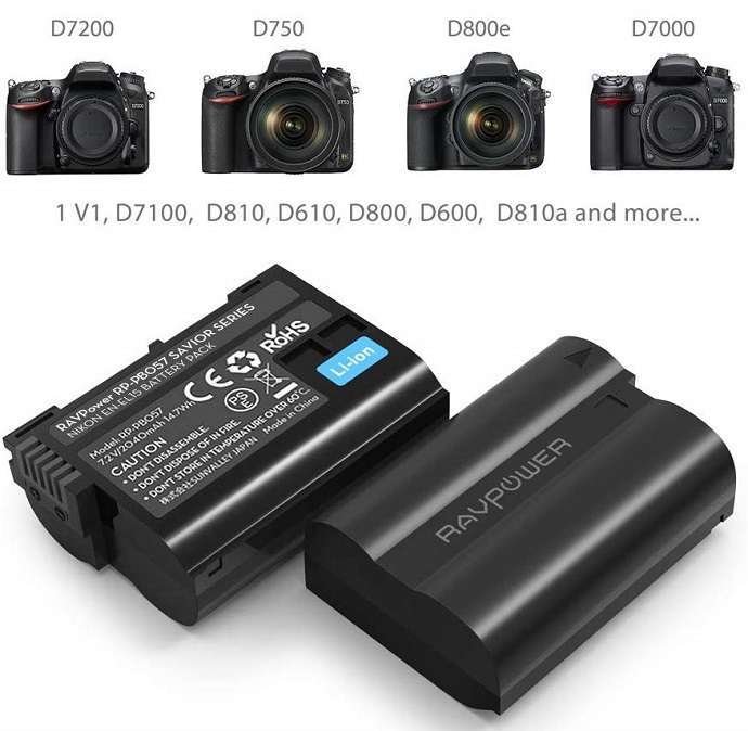 Sạc pin đôi EN-EL15 Ravpower