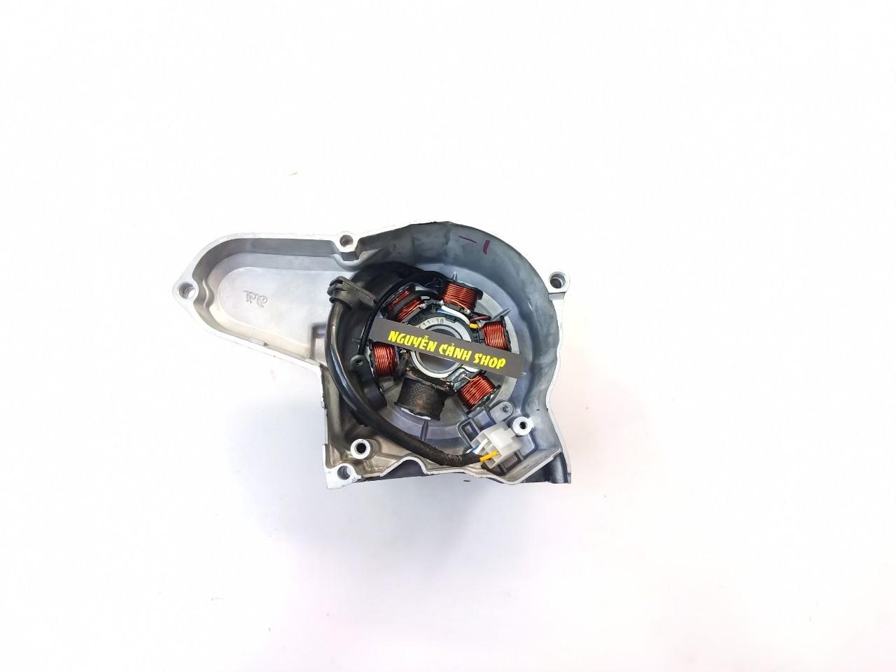 [HCM]Lóc đề xe wave alpha bạc có lửa 6 cục 2 món