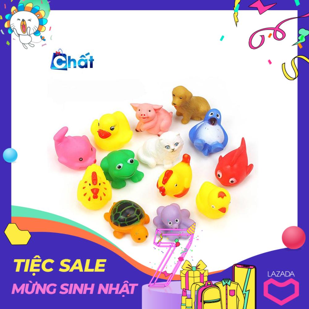 Bộ 8 Món đồ Chơi Nhà Tắm Phát Tiếng Kêu Cho Bé By Chất Mall