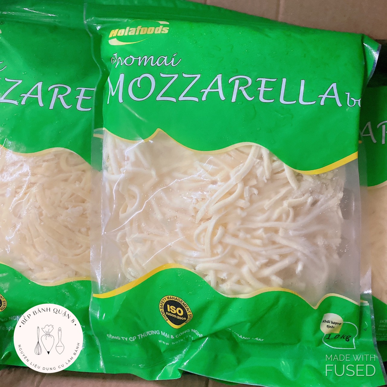[Freeship + Quà Tặng 10k ](GIAO HÀNG NHANH 4H CHỈ GIAO TRONG HCM) Phô mai bào Mozzarella Hoàng Lâm 1kg
