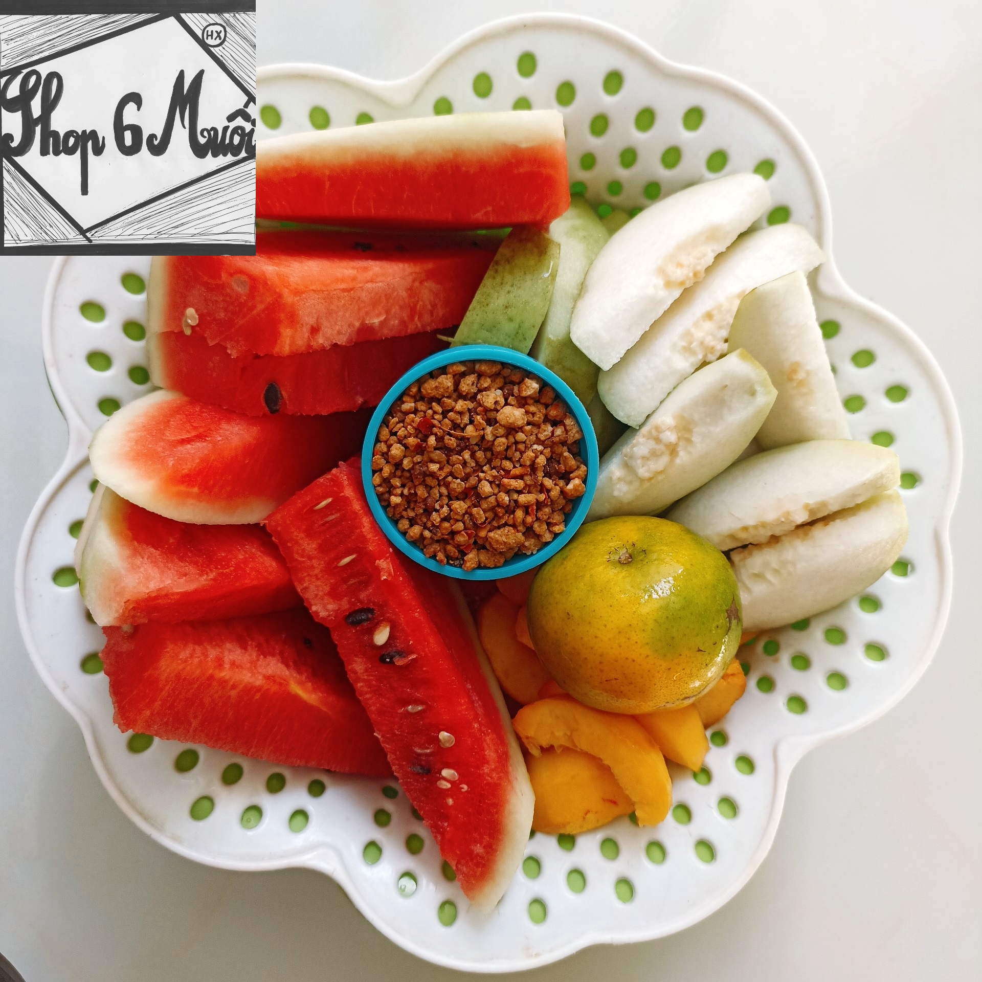 (1kg) Muối ớt Tây Ninh Ngọc Châu (chay)