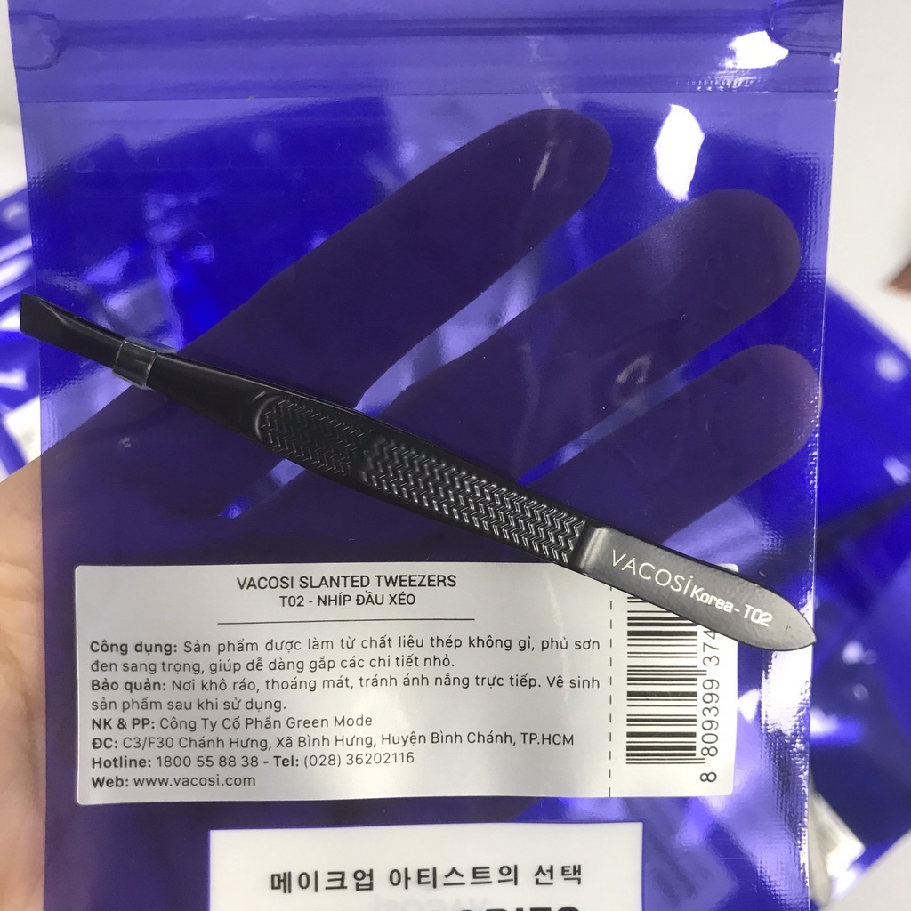 Nhíp vacosi các loại t01/t02/t03/t04/t05/t06/t07 nhíp gắp mụn nhíp nối mi cây nhíp nhíp gắp mi -valadin