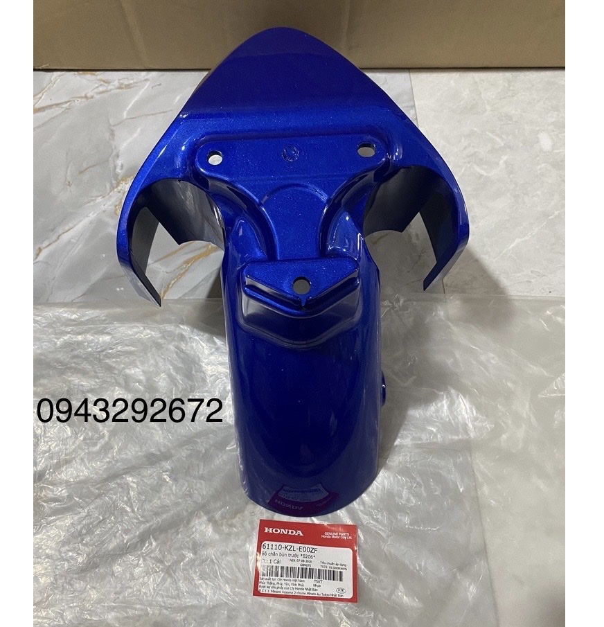 Dè (Chắn Bùn Trước) Vision Đời Đầu (2011>2012) Xanh Tím Honda ( 61110KZLE00ZF )